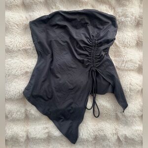 Princess Polly Grey Ruched Women's Top Size 2